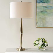 Casa Bella Living Timeless Metal Lamp Finished in Antique Brass Table Lamp