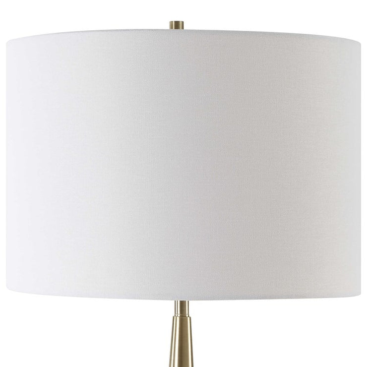 Casa Bella Living Timeless Metal Lamp Finished in Antique Brass Table Lamp
