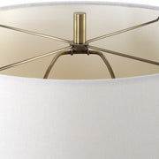 Casa Bella Living Modern Silhouette With Black Finishes And Antique Brass Accents