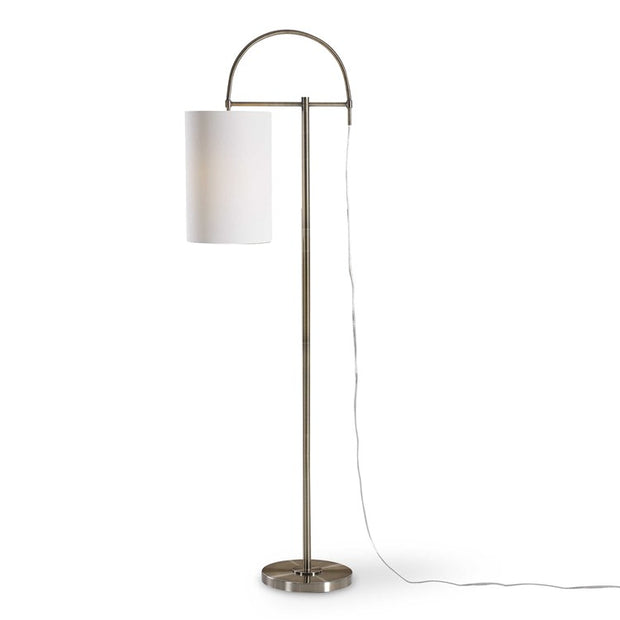 Casa Bella Living Antique Brass Finished Floor Lamp