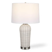 Casa Bella Living Woven Rattan Table Lamp