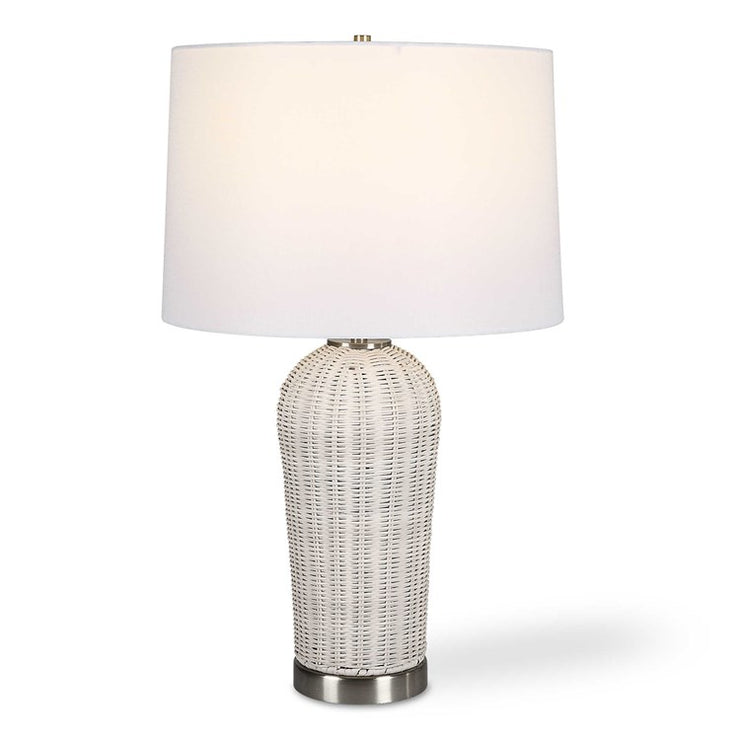 Casa Bella Living Woven Rattan Table Lamp