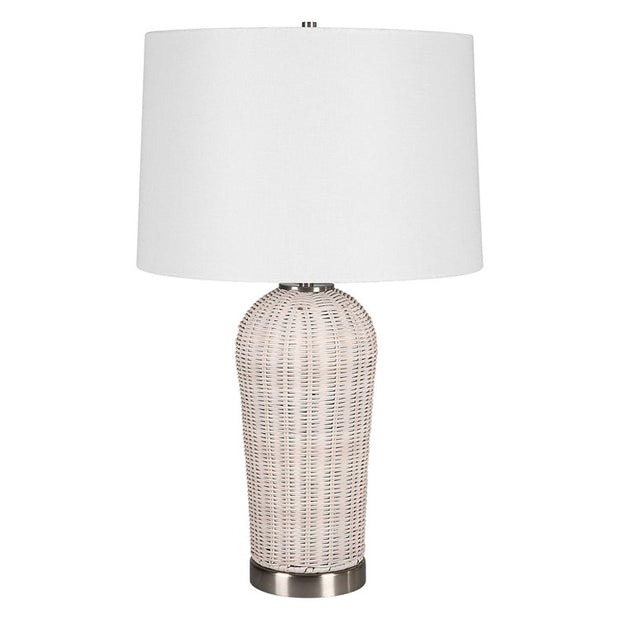 Casa Bella Living Woven Rattan Table Lamp