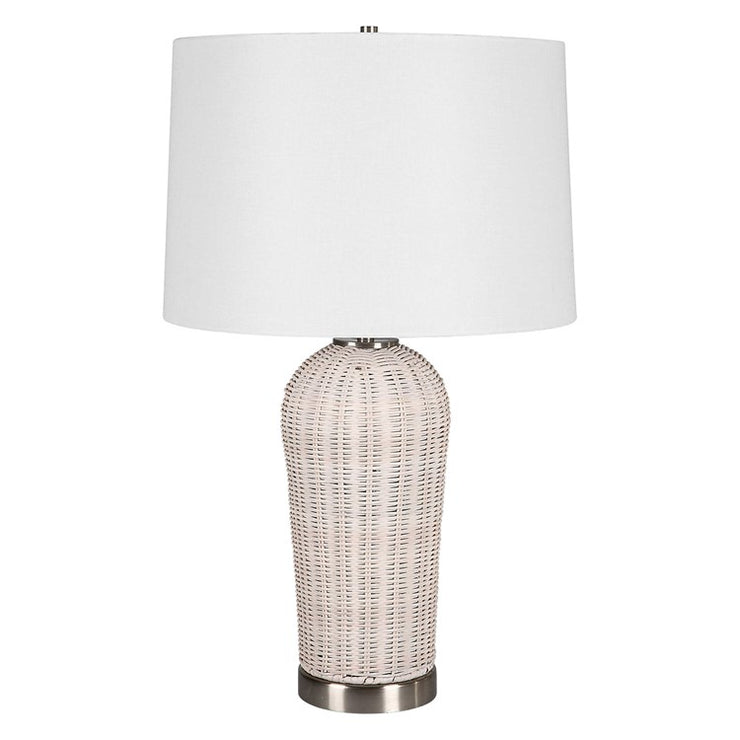 Casa Bella Living Woven Rattan Table Lamp