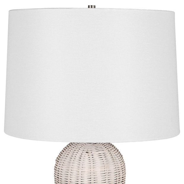 Casa Bella Living Woven Rattan Table Lamp