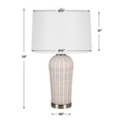 Casa Bella Living Woven Rattan Table Lamp