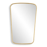 Casa Bella Living Gold Leaf Finished Softly Curved Mirror