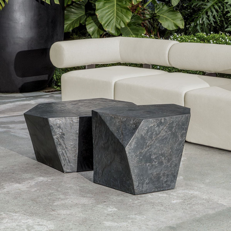 Uttermost Bolster Back Modular Armless Outdoor Sofa With Oyster White Plush Cushions