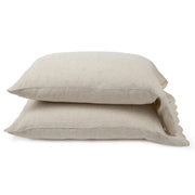 Pom Pom at Home Kelly Flax Linen Scalloped Sheet Set ~ Available in Queen and King Sizes