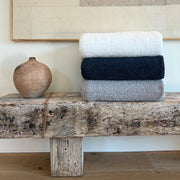 Kashwere Ultra Plush White Signature Solid Throw Blanket