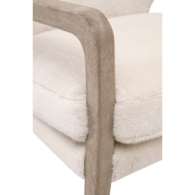 Essentials For Living Calvin Club Chair ~ Verley Cream