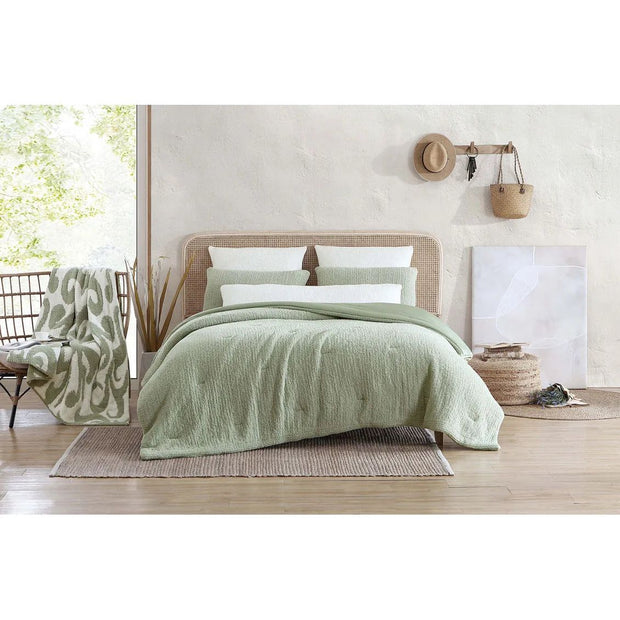 Sunday Citizen Sage Snug Stitch Queen Size Comforter