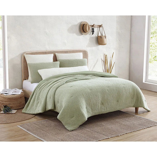 Sunday Citizen Sage Snug Stitch King Size Comforter