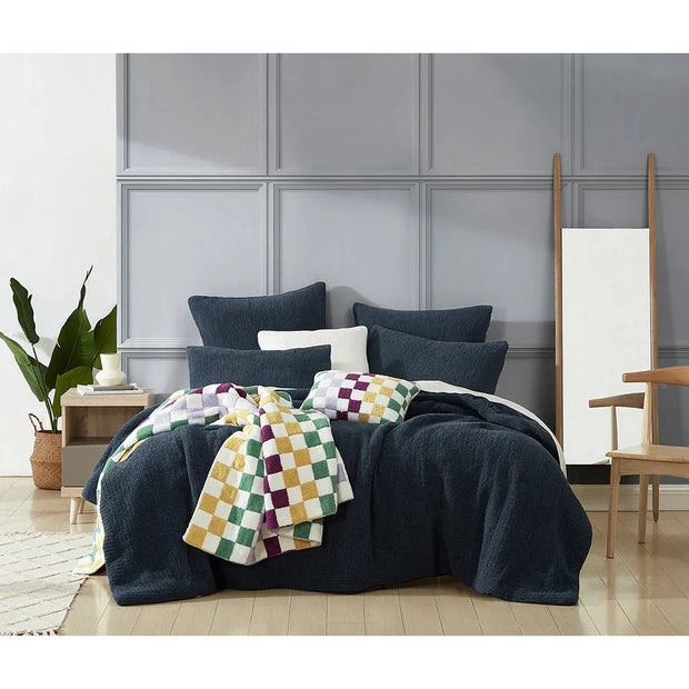 Sunday Citizen Midnight Snug Stitch King Size Comforter