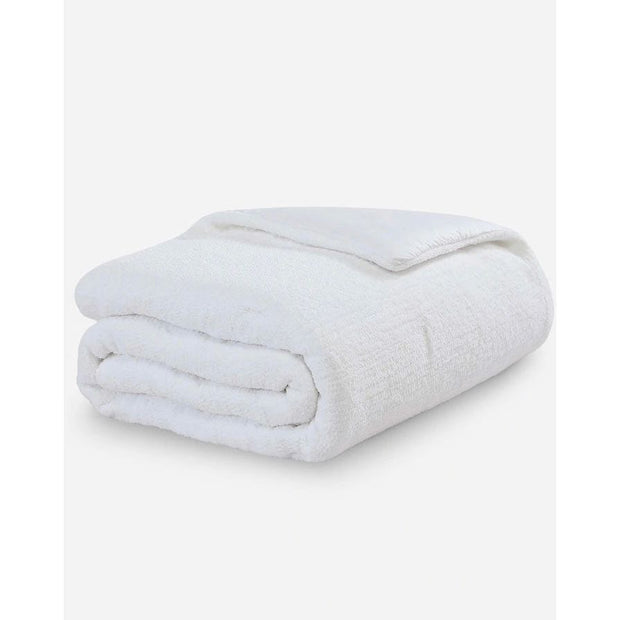 Sunday Citizen Clear White Snug Stitch King Size Comforter