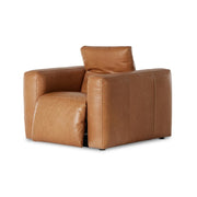 Four Hands Radley Power Recliner Accent Chair ~ Sonoma Butterscotch Top Grain Leather