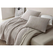 Sunday Citizen Taupe Snug Stitch Queen Size Comforter