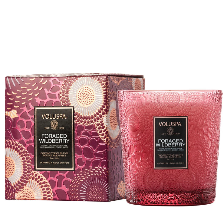 Voluspa Foraged Wildberry Classic Candle ~ 9 oz.