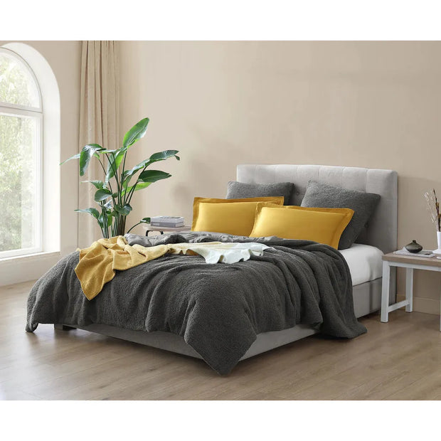 Sunday Citizen Granite Snug Stitch Queen Size Comforter