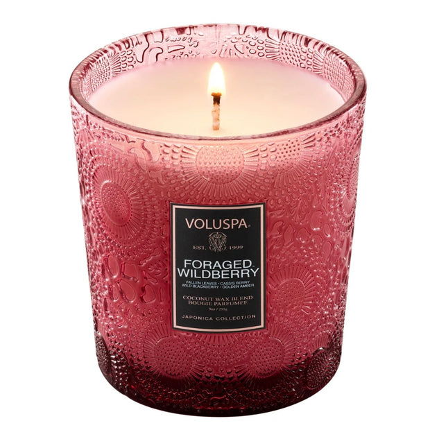 Voluspa Foraged Wildberry Classic Candle ~ 9 oz.