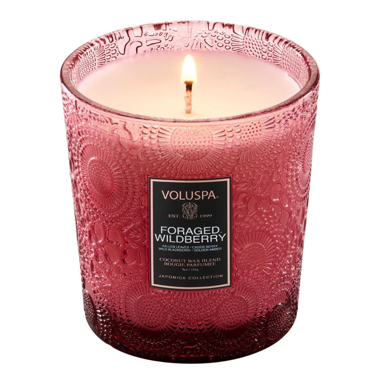 Voluspa Foraged Wildberry Classic Candle ~ 9 oz.