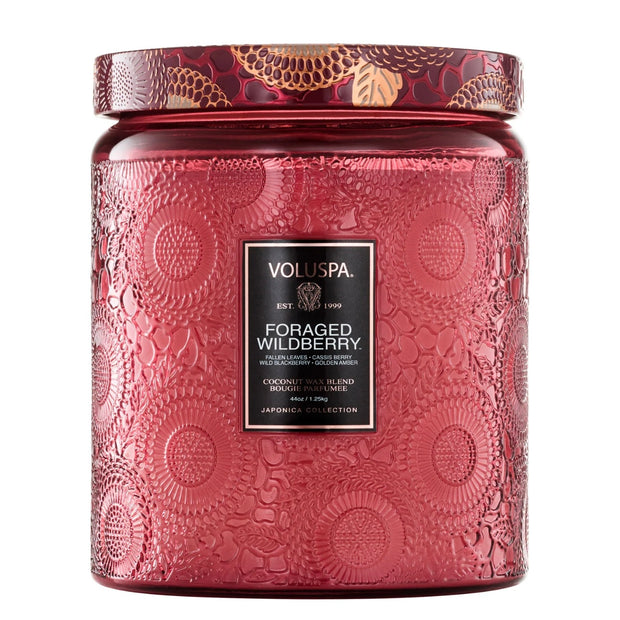 Voluspa Foraged Wildberry Luxe Jar Candle ~ 44 oz.