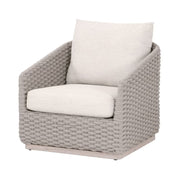 Essentials For Living Caspian Outdoor Sofa Chair ~ Performance Ecru Weave