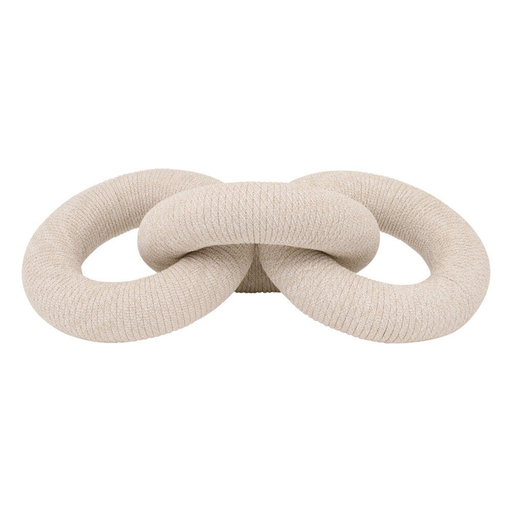Essentials For Living Crew Rope Link ~ Natural And White Rope