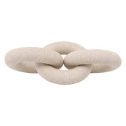 Essentials For Living Crew Rope Link ~ Natural And White Rope
