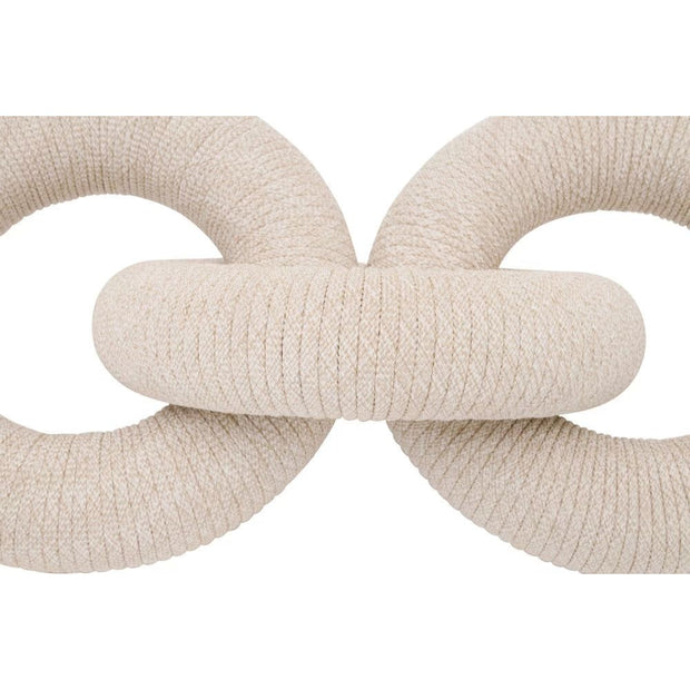 Essentials For Living Crew Rope Link ~ Natural And White Rope