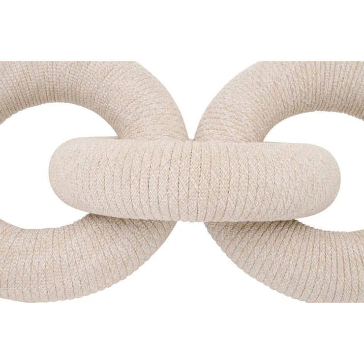 Essentials For Living Crew Rope Link ~ Natural And White Rope