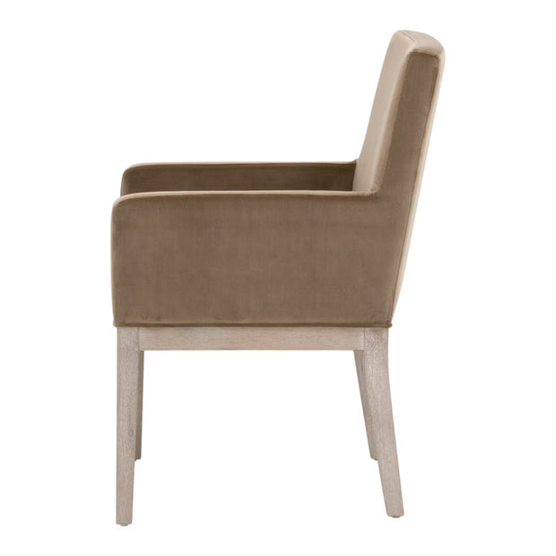 Essentials For Living Drake Arm Chair ~ Caramel Velvet