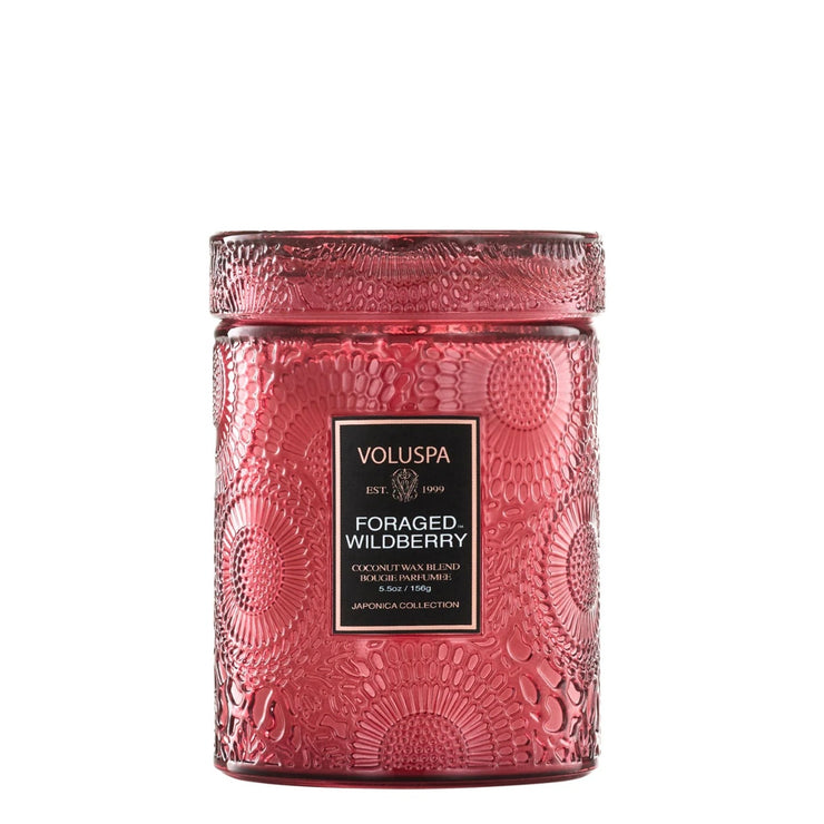 Voluspa Foraged Wildberry Small Jar Candle ~ 5.5 oz.
