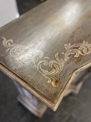 Casa Bonita Peruvian Hand-Painted Carved Wood Bellasera Buffet