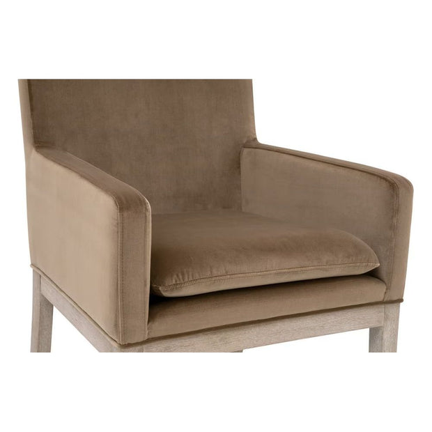Essentials For Living Drake Arm Chair ~ Caramel Velvet