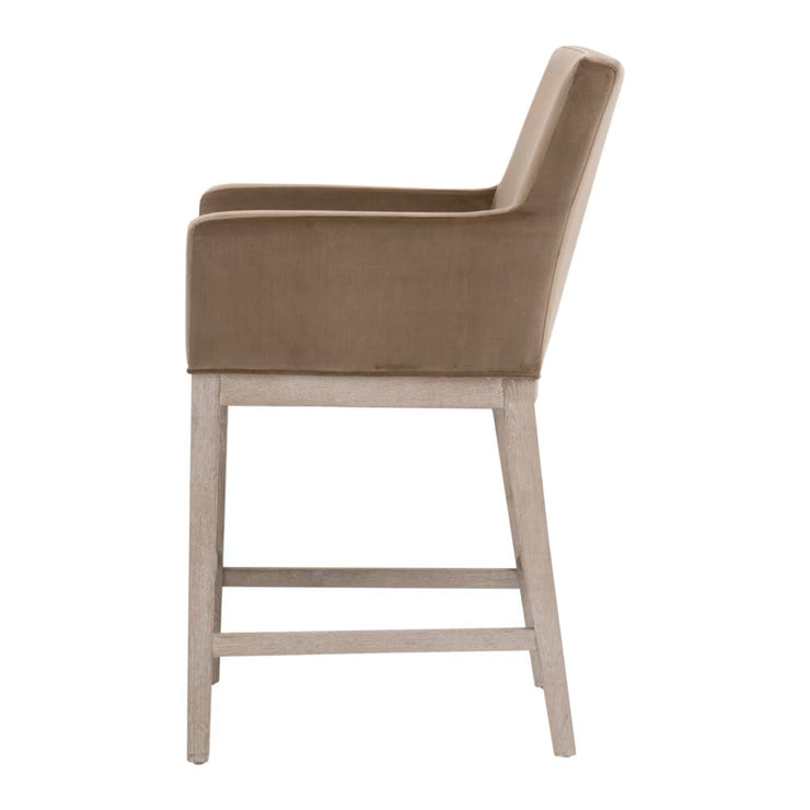 Essentials For Living Drake Counter Stool ~ Caramel Velvet