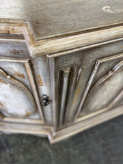 Casa Bonita Peruvian Hand-Painted Carved Wood Bellasera Buffet