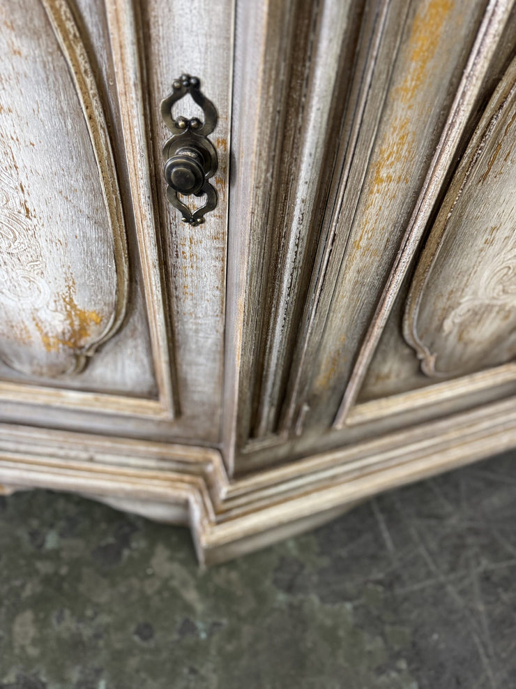 Casa Bonita Peruvian Hand-Painted Carved Wood Bellasera Buffet