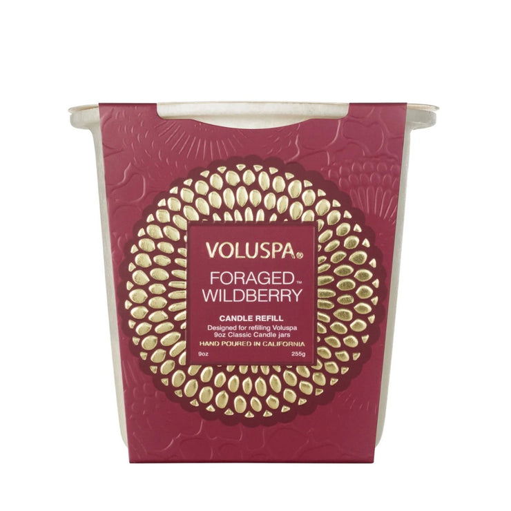 Voluspa Foraged Wildberry Classic Candle Refill