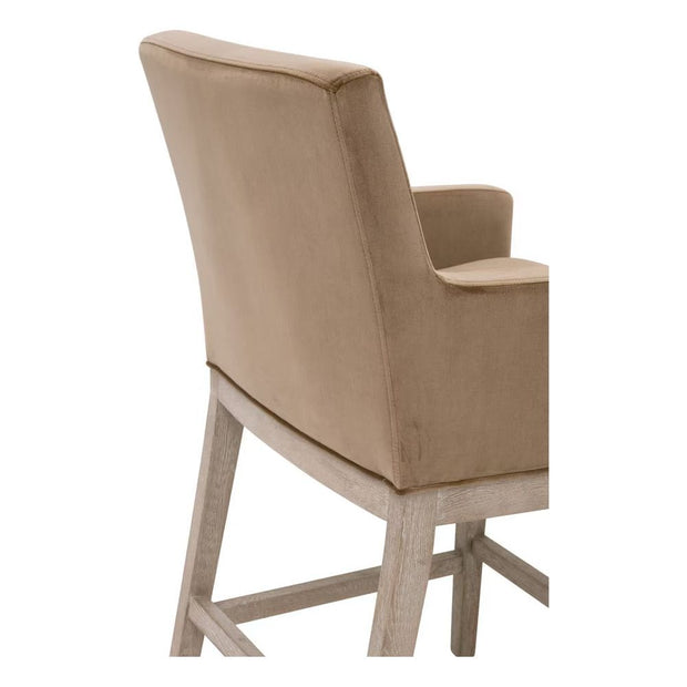 Essentials For Living Drake Counter Stool ~ Caramel Velvet