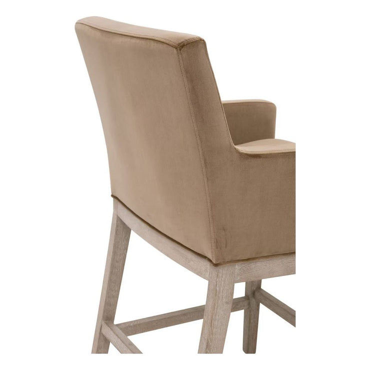 Essentials For Living Drake Counter Stool ~ Caramel Velvet