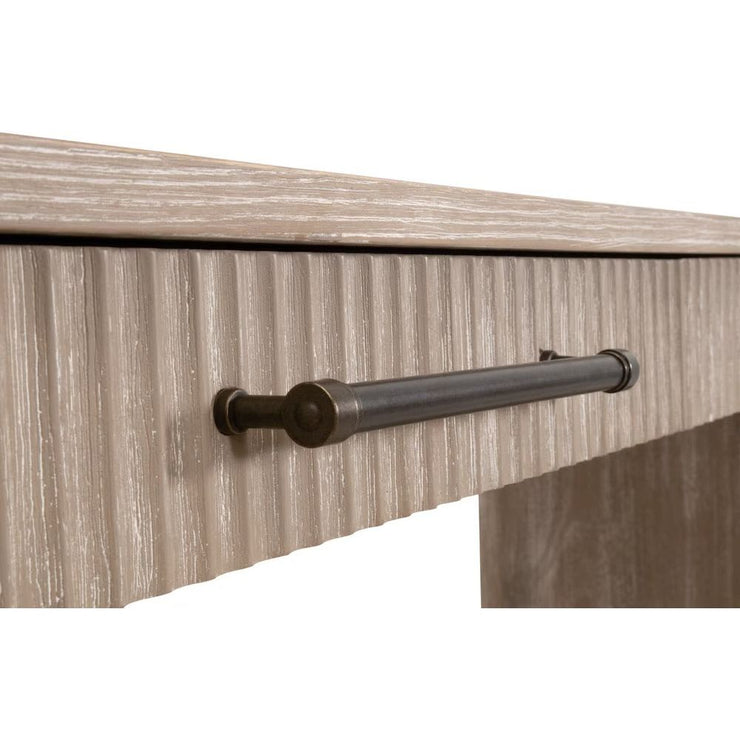 Essentials For Living Halloway 2- Drawer Console Table ~ Natural Gray Acacia