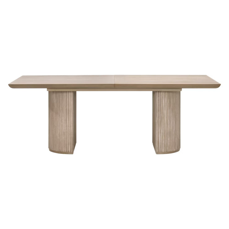 Essentials For Living Halloway Extension Dining Table ~ Natural Gray Acacia