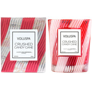 Voluspa Crushed Candy Cane Classic Candle ~ 6.5 oz.