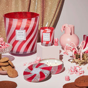 Voluspa Crushed Candy Cane Classic Candle ~ 6.5 oz.