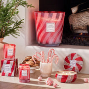 Voluspa Crushed Candy Cane 3 Wick Tin Candle