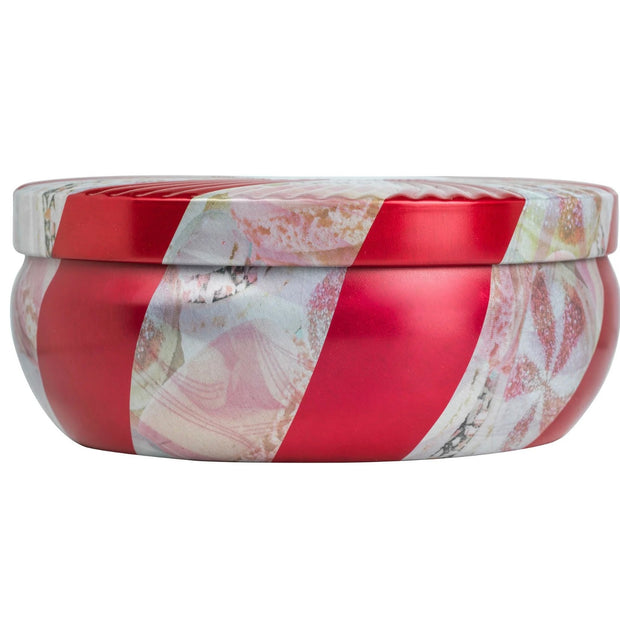 Voluspa Crushed Candy Cane 3 Wick Tin Candle