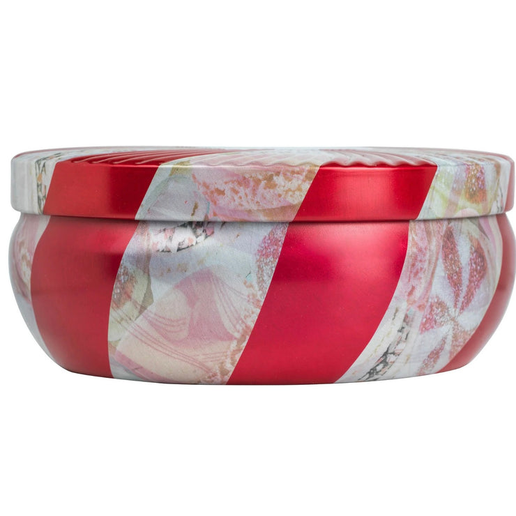 Voluspa Crushed Candy Cane 3 Wick Tin Candle
