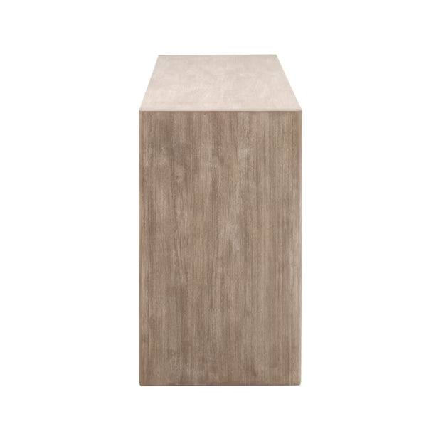 Essentials For Living Halloway Media Sideboard ~ Natural Gray Acacia
