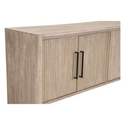 Essentials For Living Halloway Media Sideboard ~ Natural Gray Acacia